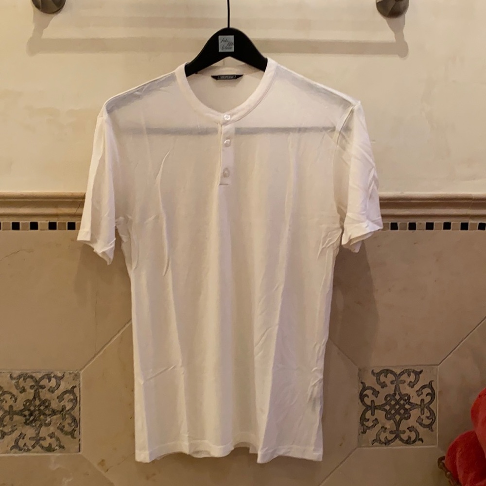 Saks Fifth Ave silky henley undershirt